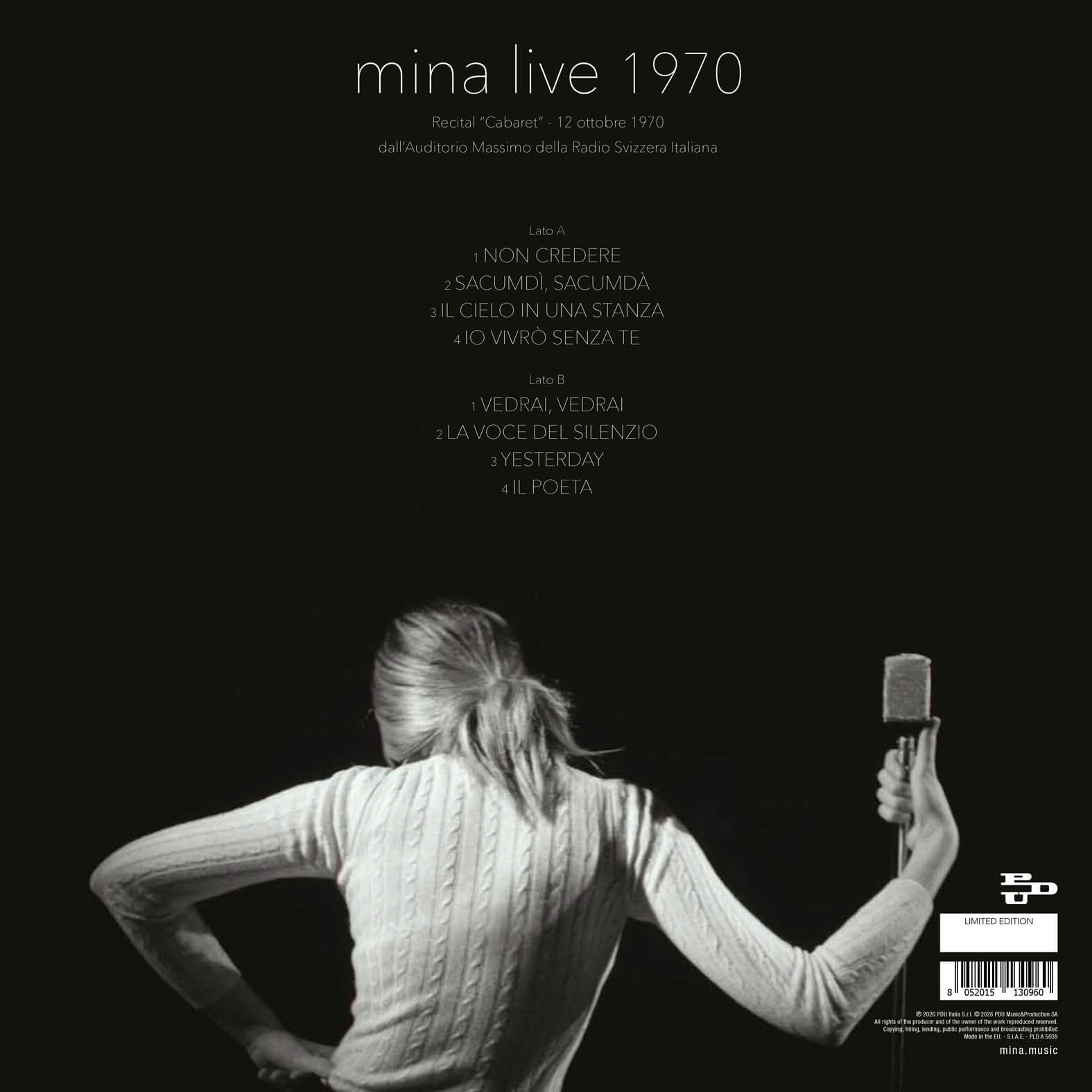 MINA LIVE 1970 | LP